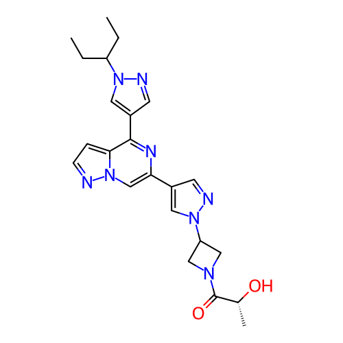 Chemical structure of BindingDB Monomer ID 325513