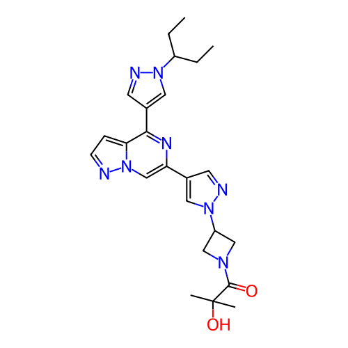 Chemical structure of BindingDB Monomer ID 325514
