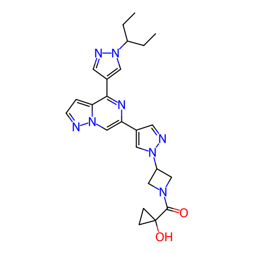 Chemical structure of BindingDB Monomer ID 325515