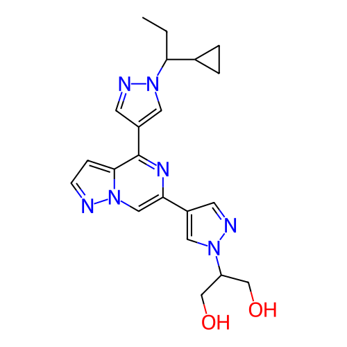 Chemical structure of BindingDB Monomer ID 325553