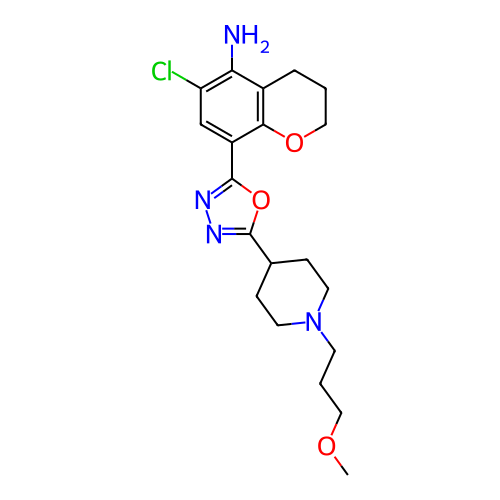 Chemical structure of BindingDB Monomer ID 325573