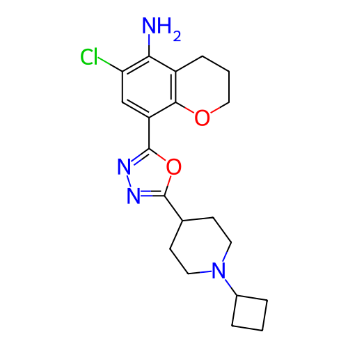 Chemical structure of BindingDB Monomer ID 325574