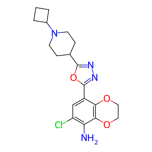 Chemical structure of BindingDB Monomer ID 325576