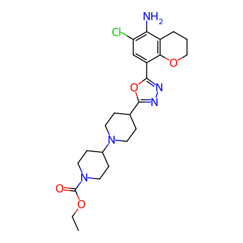 Chemical structure of BindingDB Monomer ID 325579