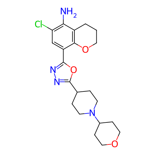 Chemical structure of BindingDB Monomer ID 325585
