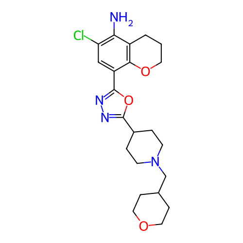 Chemical structure of BindingDB Monomer ID 325586