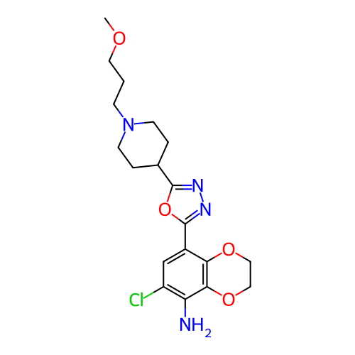 Chemical structure of BindingDB Monomer ID 325591