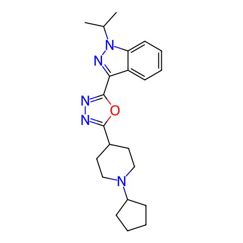 Chemical structure of BindingDB Monomer ID 325601