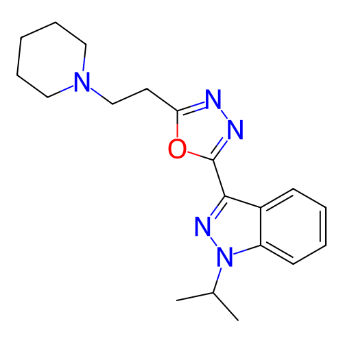 Chemical structure of BindingDB Monomer ID 325604