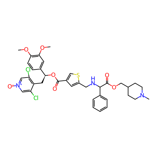 Chemical structure of BindingDB Monomer ID 325645