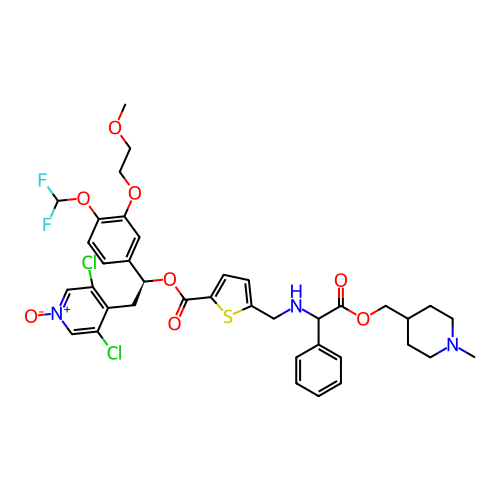 Chemical structure of BindingDB Monomer ID 325709
