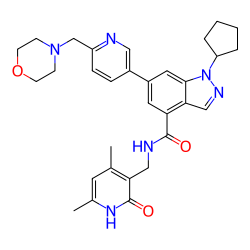 Chemical structure of BindingDB Monomer ID 326069