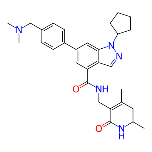 Chemical structure of BindingDB Monomer ID 326070