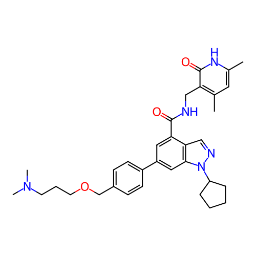 Chemical structure of BindingDB Monomer ID 326071