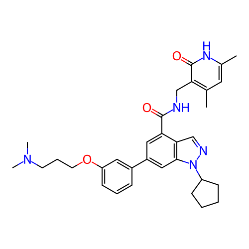Chemical structure of BindingDB Monomer ID 326078