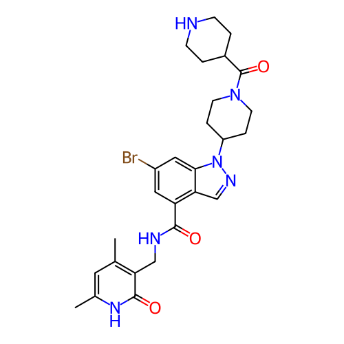 Chemical structure of BindingDB Monomer ID 326154