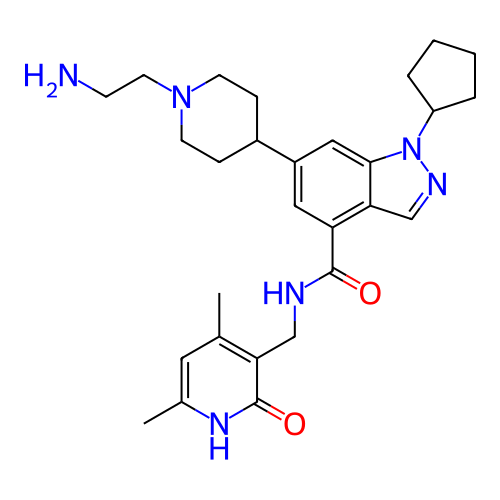 Chemical structure of BindingDB Monomer ID 326197