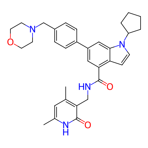 Chemical structure of BindingDB Monomer ID 326201