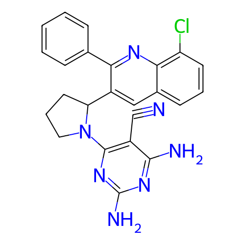 Chemical structure of BindingDB Monomer ID 326285