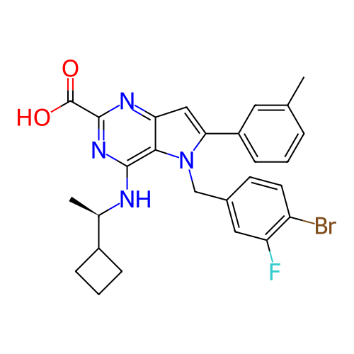 Chemical structure of BindingDB Monomer ID 326309