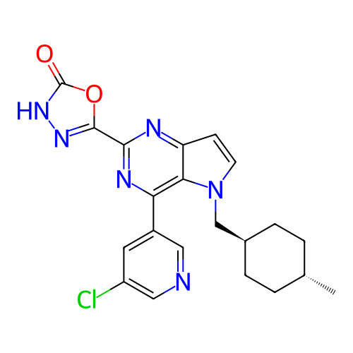 Chemical structure of BindingDB Monomer ID 326316
