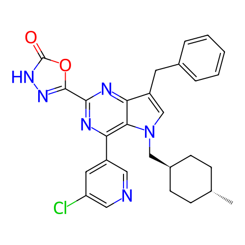 Chemical structure of BindingDB Monomer ID 326322