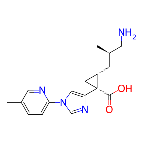 Chemical structure of BindingDB Monomer ID 326393