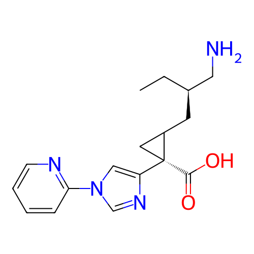 Chemical structure of BindingDB Monomer ID 326395
