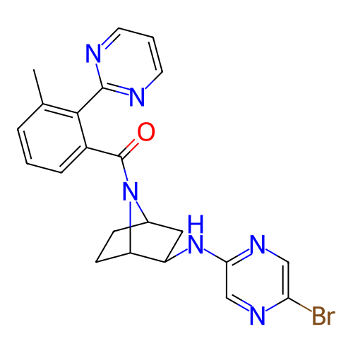 Chemical structure of BindingDB Monomer ID 326643