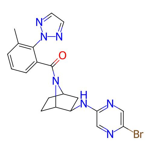Chemical structure of BindingDB Monomer ID 326645