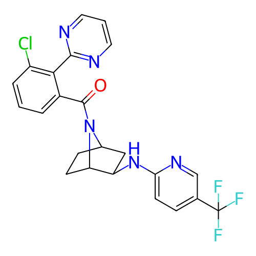 Chemical structure of BindingDB Monomer ID 326660