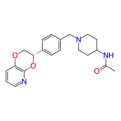 Chemical structure of BindingDB Monomer ID 327076
