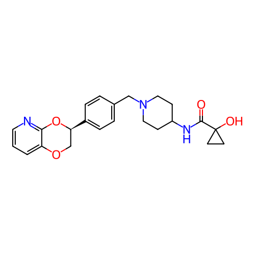 Chemical structure of BindingDB Monomer ID 327089