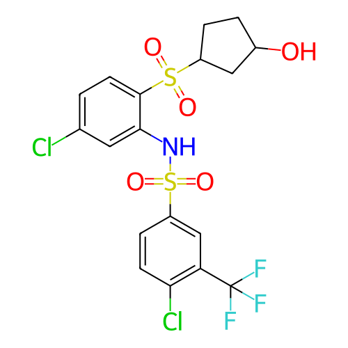 Chemical structure of BindingDB Monomer ID 327236