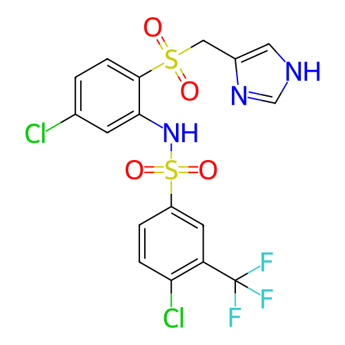 Chemical structure of BindingDB Monomer ID 327280