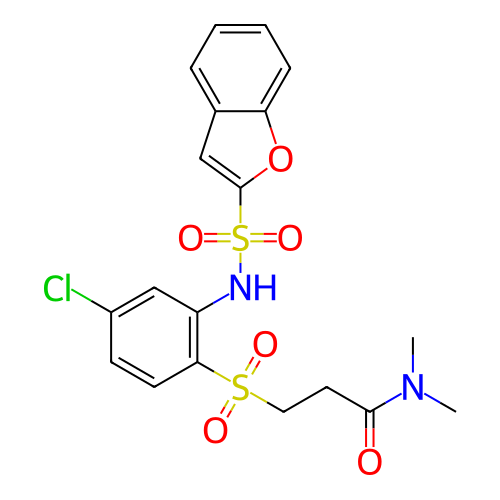 Chemical structure of BindingDB Monomer ID 327289