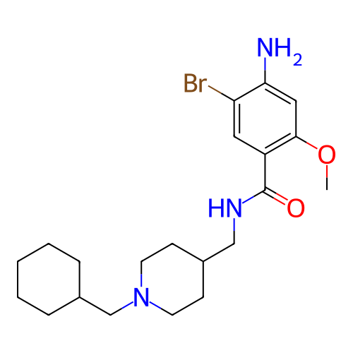 Chemical structure of BindingDB Monomer ID 327461