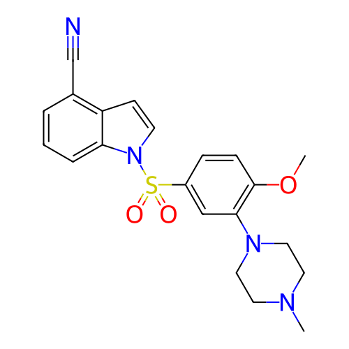 Chemical structure of BindingDB Monomer ID 328368