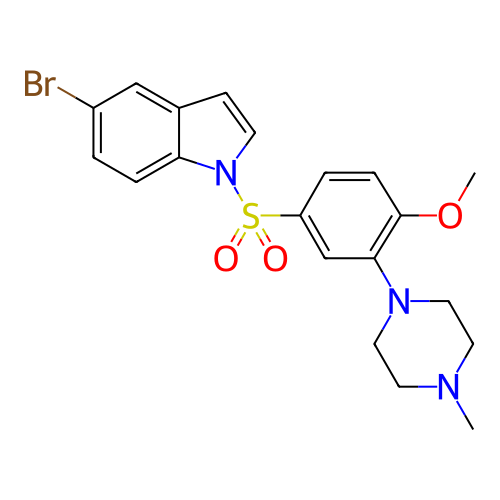 Chemical structure of BindingDB Monomer ID 328374