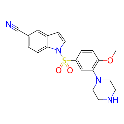 Chemical structure of BindingDB Monomer ID 328375