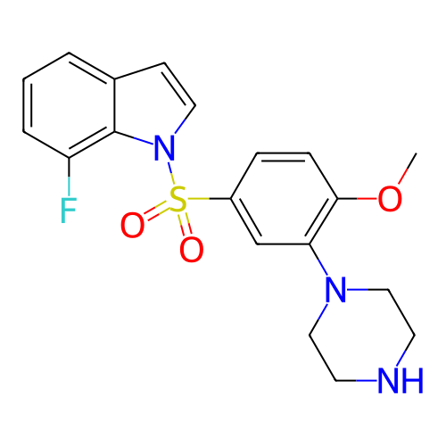 Chemical structure of BindingDB Monomer ID 328382