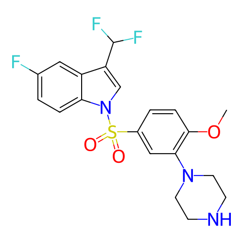 Chemical structure of BindingDB Monomer ID 328383
