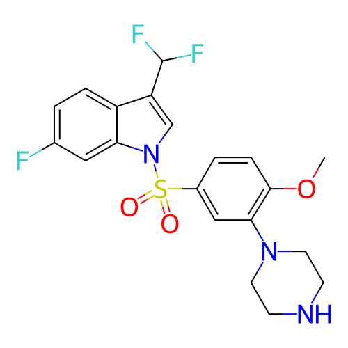 Chemical structure of BindingDB Monomer ID 328389