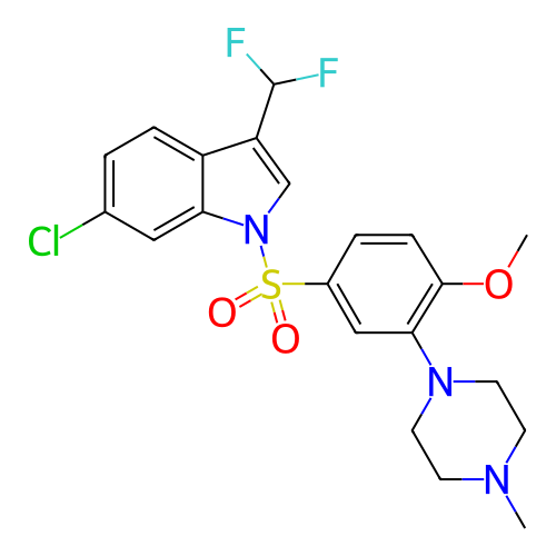 Chemical structure of BindingDB Monomer ID 328392