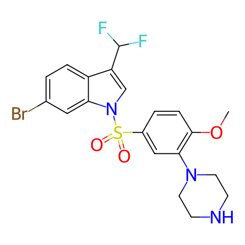 Chemical structure of BindingDB Monomer ID 328393