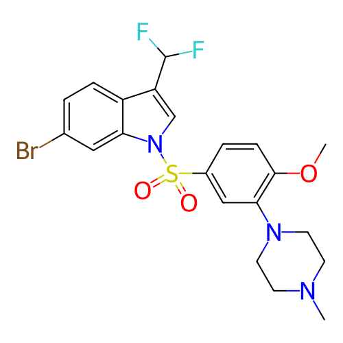 Chemical structure of BindingDB Monomer ID 328394