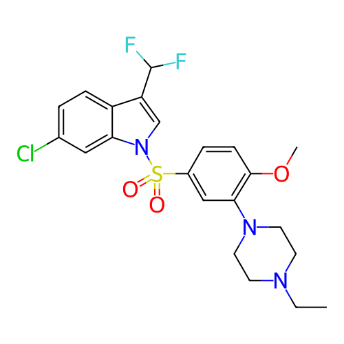 Chemical structure of BindingDB Monomer ID 328395