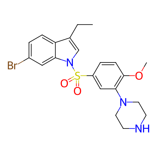 Chemical structure of BindingDB Monomer ID 328413