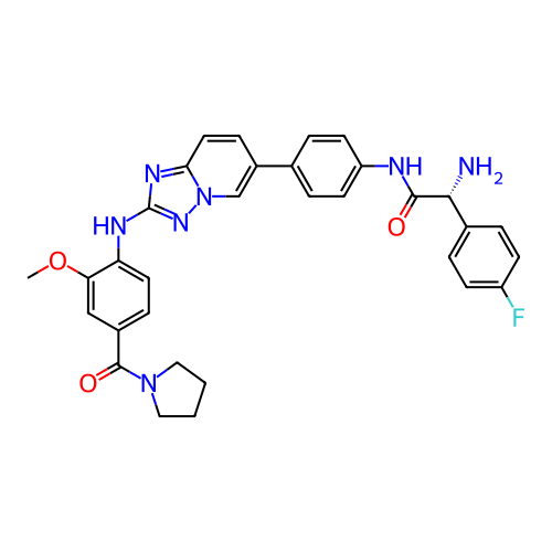Chemical structure of BindingDB Monomer ID 329356