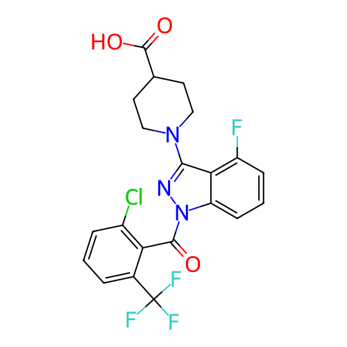 Chemical structure of BindingDB Monomer ID 329702